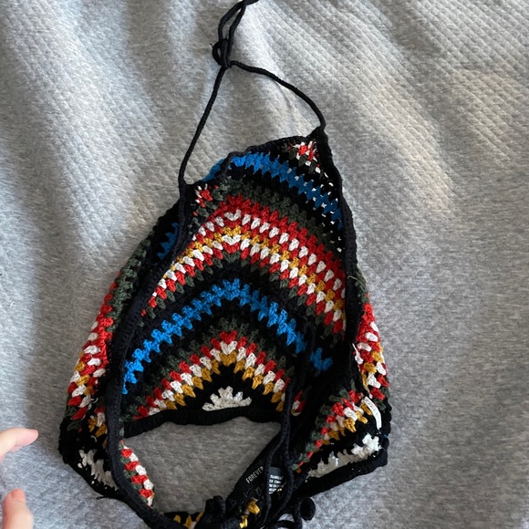 multicoloured crop top - Picture 2 of 2